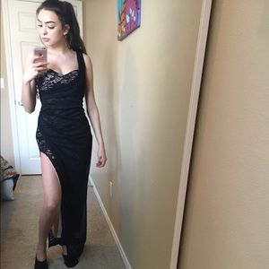 Black prom dress