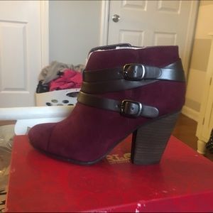 Carlos Santana Helene Malbec Booties