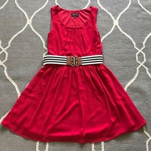 Slowly belted BCX dress.