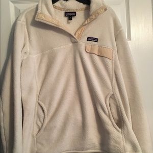 Womens Patagonia Re-tool fleece pullover