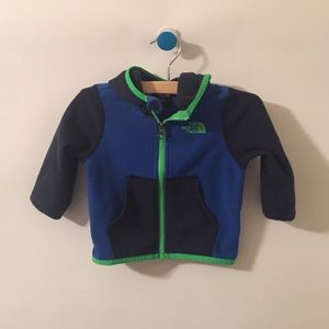 north face infant zip jacket