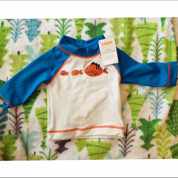 Baby boy rash guard