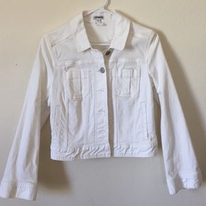 White Jean Jacket