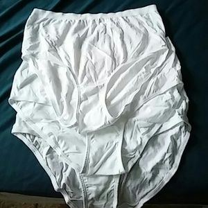 Womans white underwear