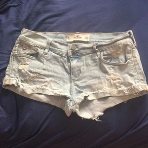 Light Blue Jean Shorts