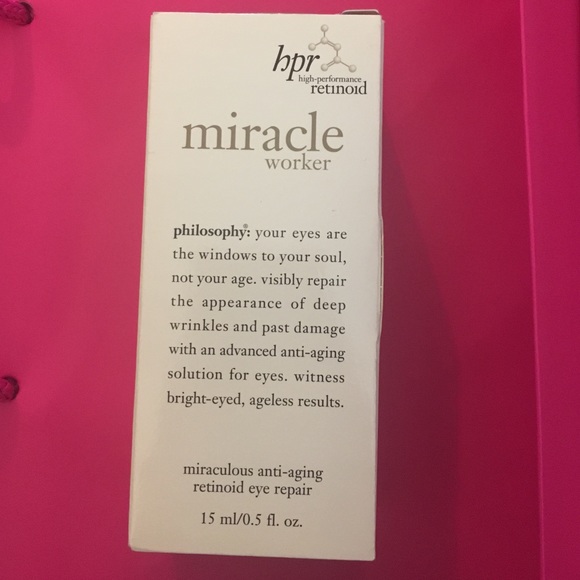 Philosophy miracle worker retinoid eye repair NIB