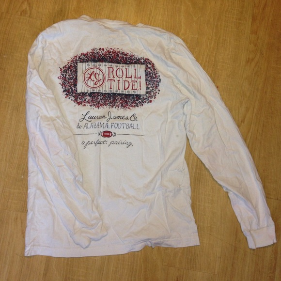 Lauren James Roll Tide long-sleeved T-shirt