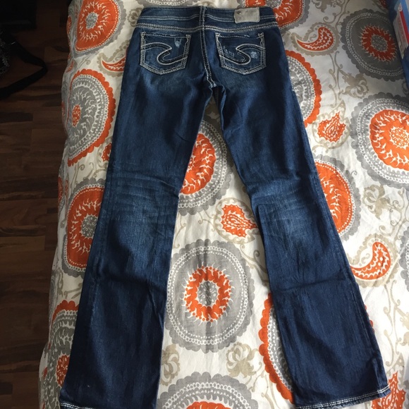 Silver Suki Jeans