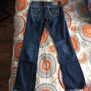 Silver Suki Jeans