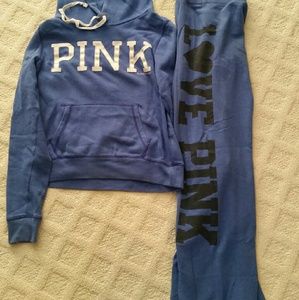 PINK brand sweatsuit outfit