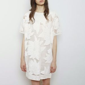 ISABEL MARANT ETOILE "Caty" white dress