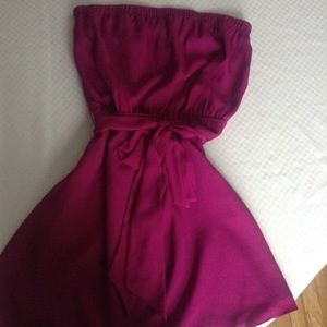 Express Strapless Dress