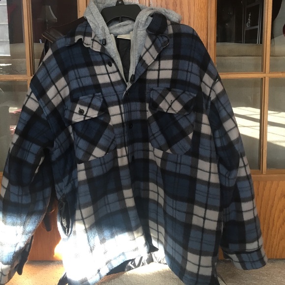 Men's flannel jacket