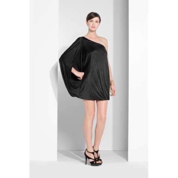 BCBG MaxAzria One Shoulder Dress
