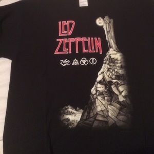 Led Zeppelin short sleeve shirt