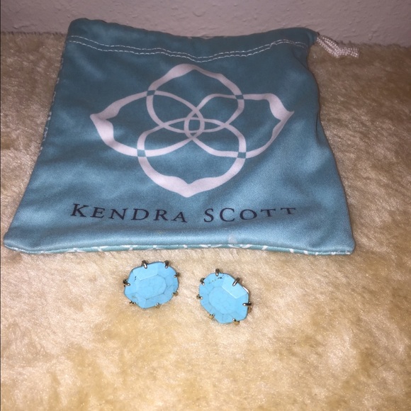 Kendra Scott Turquoise Studs