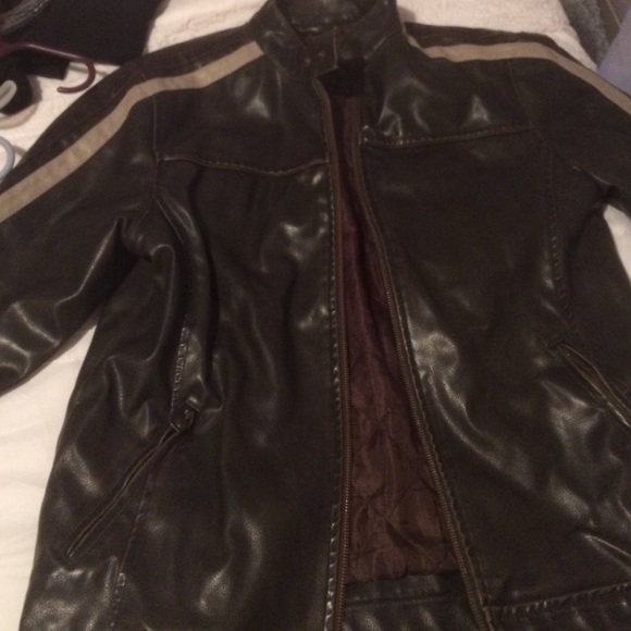 Hardly worn leather jacket