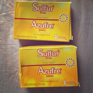 Sulfur soap