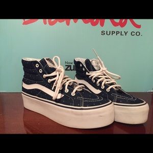 Platform Vans Sk8 hi