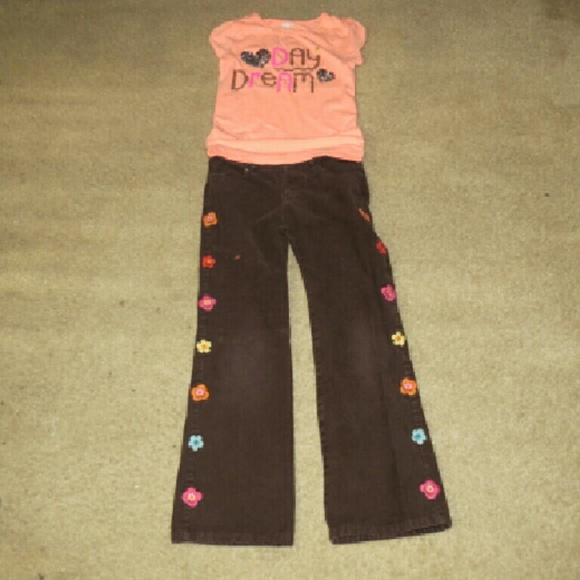 Gymboree Pants & With Free Shirt