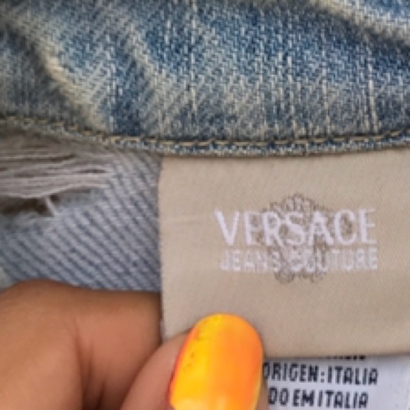 Versace denim jacket