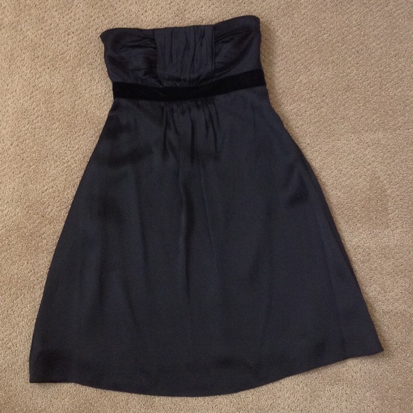 Strapless Banana Republic party dress