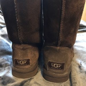 Brown Ugg boots