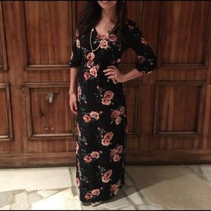 Beautiful floral maxi dress