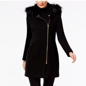 Last chance ✨NWOT  INC black fur coat small