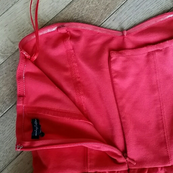 ❤ RED PEPLUM DRESS ❤ - Picture 3 of 3
