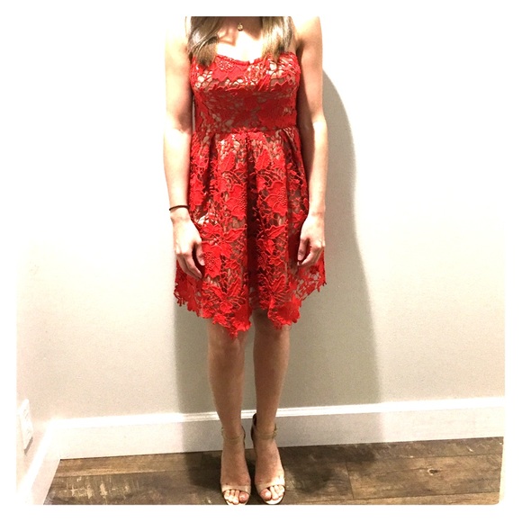 Lush Clothing Lace Dress