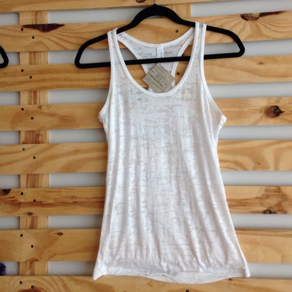 White tank top