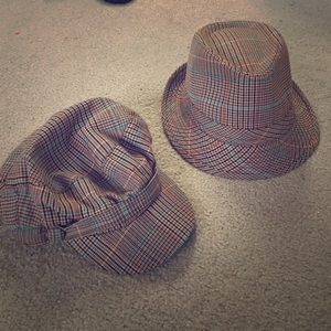 Plaid Fedora Hat