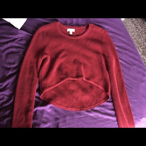Cropped sweater