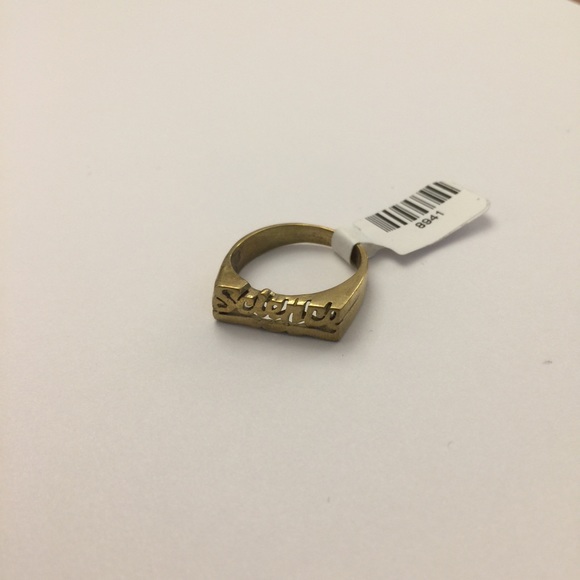 NWT Gold brass Science ring! Handmade in USA - Picture 3 of 4