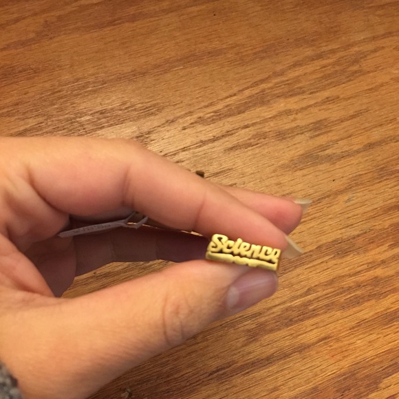 NWT Gold brass Science ring! Handmade in USA - Picture 4 of 4