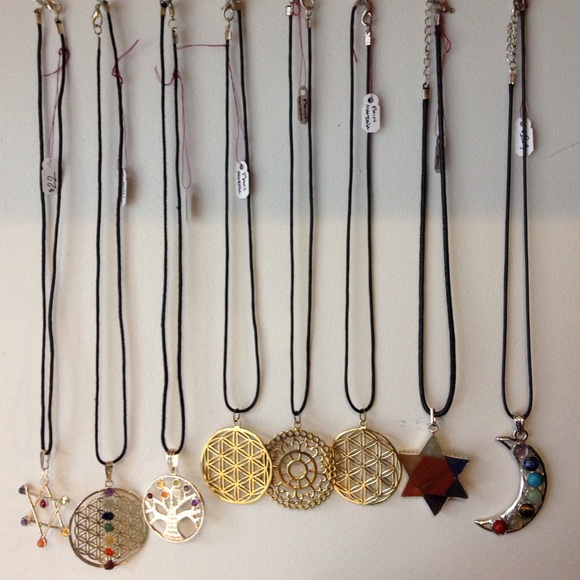 Quartz necklaces