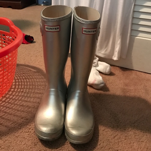 Size 8 Hunter Rain Boots