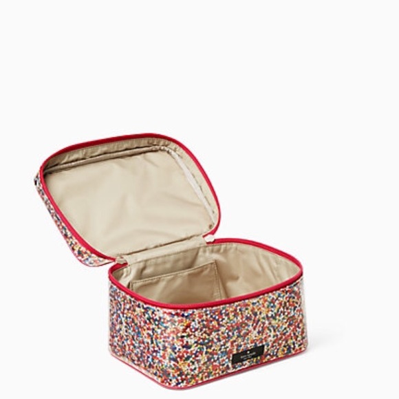KS sprinkles ice cream Birthday makeup train case - Picture 2 of 3