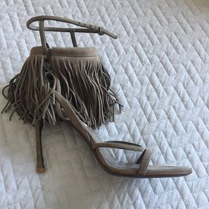 Miu Miu Fringe Heels (size 8)