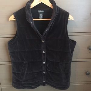Plush, black Rafaela vest