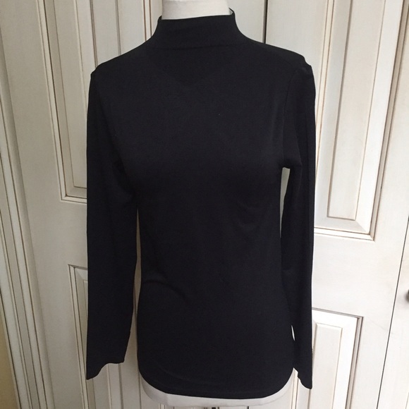 Spandex nylon turtle necks