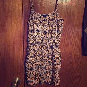 Forever 21 tribal romper size small