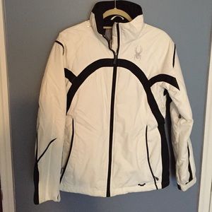 Spyder Jacket, white in color