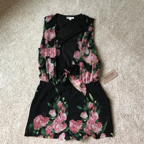 Floral Romper