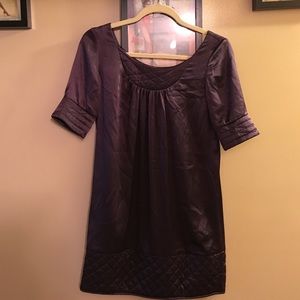 Cynthia Rowley satin tunic/dress