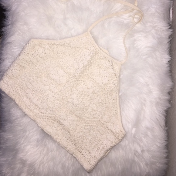 Cute Lacey crop top!