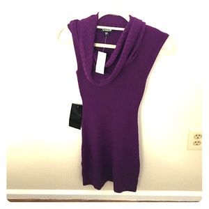 Purple Bebe dress. BRAND NEW. NEVER WORN.