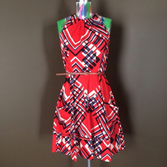 Jessica Simpson Dresses & Skirts - 💥SALE💥Jessica Simpson Graphic Halter Dress