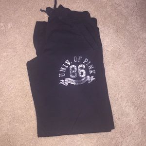 PINK Black Sweatpants